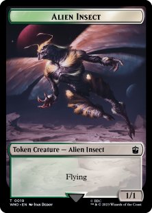 Alien Insect token (1/1)