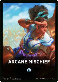 Arcane Mischief front card