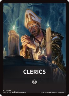 Clerics Front Card