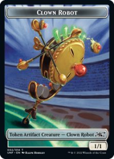 Clown Robot token (1) (foil) (1/1)