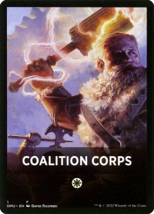 Coalition Corps front card
