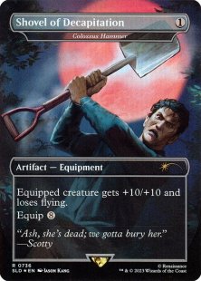 Colossus Hammer (#736) (The Evil Dead) (foil) (borderless)