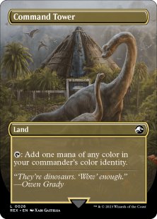 Command Tower (foil) (borderless)