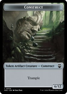 Construct token (ripple foil) (6/12)