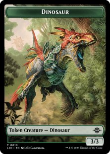 Dinosaur Egg token (#11) (foil) (0/1)