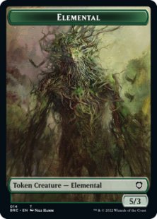 Elemental token (foil) (5/3)