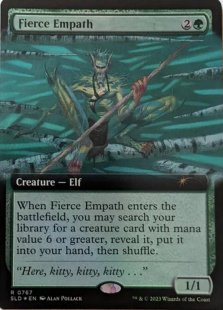 Fierce Empath (#767) (foil) (extended art)