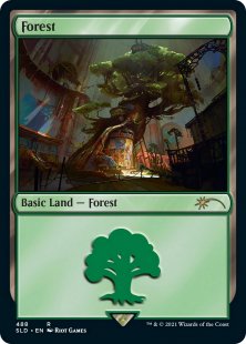 Forest (#488) (Arcane: Lands) (foil)