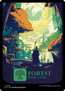 Forest (#291) (foil) (full art)