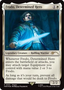 Frodo, Determined Hero (foil)