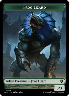 Frog Lizard token