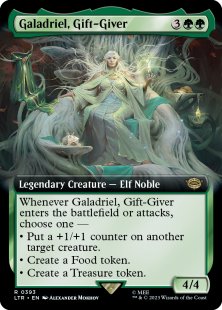 Galadriel, Gift-Giver (#393) (extended art)