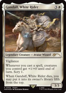 Gandalf, White Rider (foil)