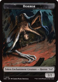 Horror token (foil) (2/2)