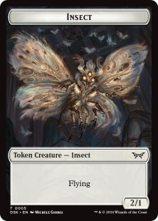 Insect token (#05) (foil) (2/1)