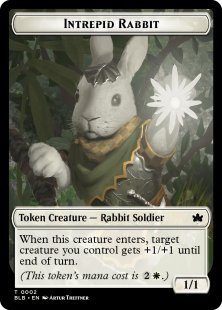 Intrepid Rabbit token (1/1)