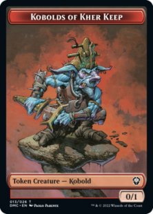 Kobolds of Kher Keep token (foil) (0/1)