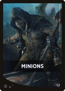 Minions front card