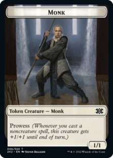 Monk token (foil) (1/1)