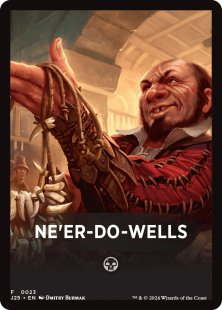 Ne'er-do-wells Front Card