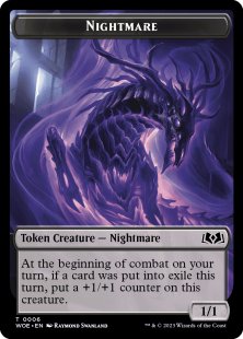 Nightmare token (foil) (1/1)