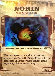 Norin the Wary (#827) (foil) (showcase)