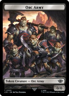 Orc Army token (#5) (0/0)
