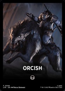 Orcish front card