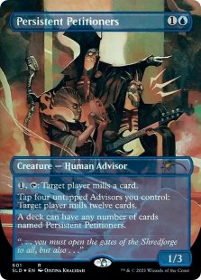 Persistent Petitioners (#601) (foil) (borderless)