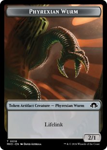 Phyrexian Wurm Token (#18) (2/1)