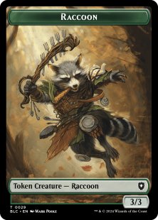 Raccoon token (3/3)