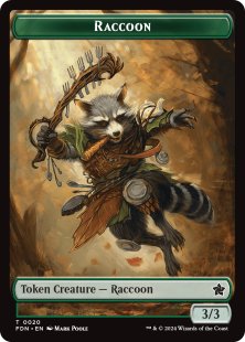 Raccoon token (3/3)