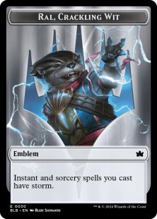 Ral, Crackling Wit emblem (foil)