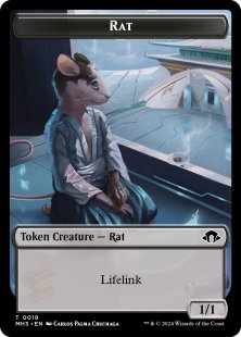 Rat Token (foil) (1/1)