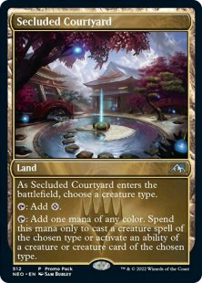 Secluded Courtyard (foil)