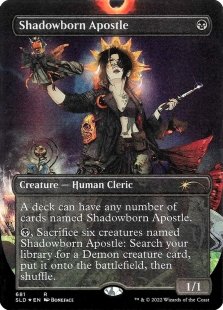 Shadowborn Apostle (#681) (foil) (borderless)