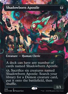 Shadowborn Apostle (#688) (foil) (borderless)