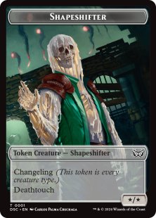 Shapeshifter token (*/*)