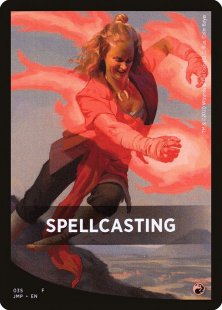 Spellcasting front card