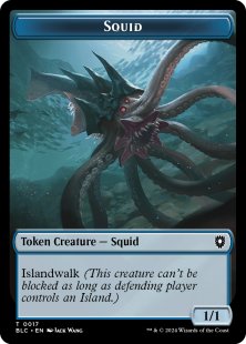 Squid token (1/1)