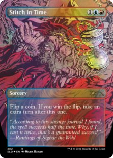 Stitch in Time (Heads I Win, Tails You Lose) (foil) (borderless)