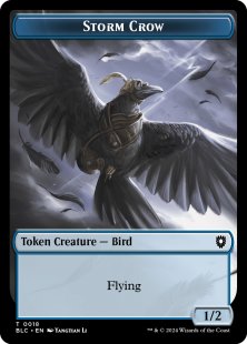 Storm Crow token (1/2)