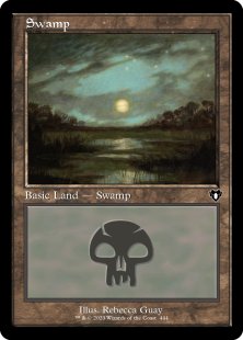 Swamp (#444) (foil)