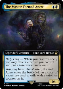 The Master, Formed Anew (surge foil) (extended art)