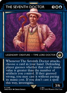 The Seventh Doctor (surge foil) (showcase)