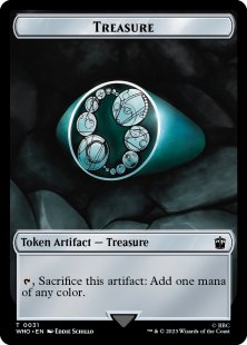 Treasure token (#63) (surge foil)