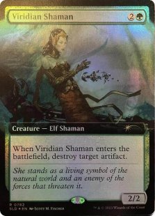 Viridian Shaman (#782) (foil) (extended art)