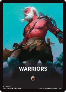 Warriors Front Card