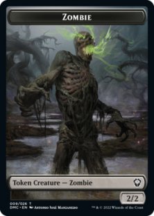 Zombie token (foil) (2/2)