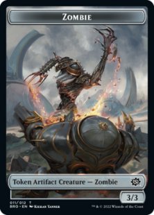 Zombie token (foil) (3/3)
